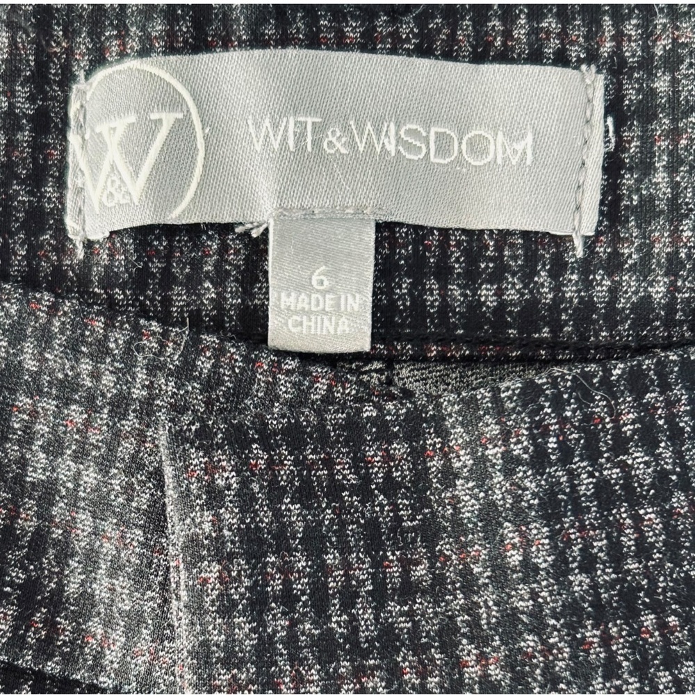 4/$20 Wit & Wisdom Ab-Solutions Straight Leg Pants Size 6 Ankle Length - Picture 6 of 7